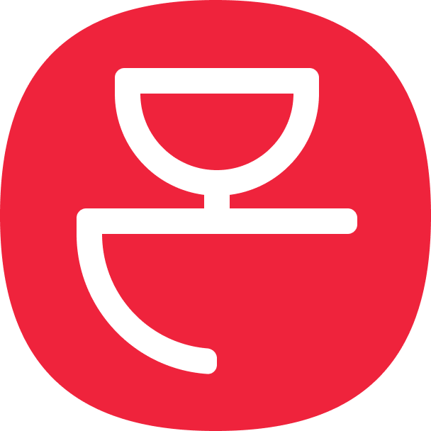 Derrick Loo logo — D and L rotated to resemble 呂