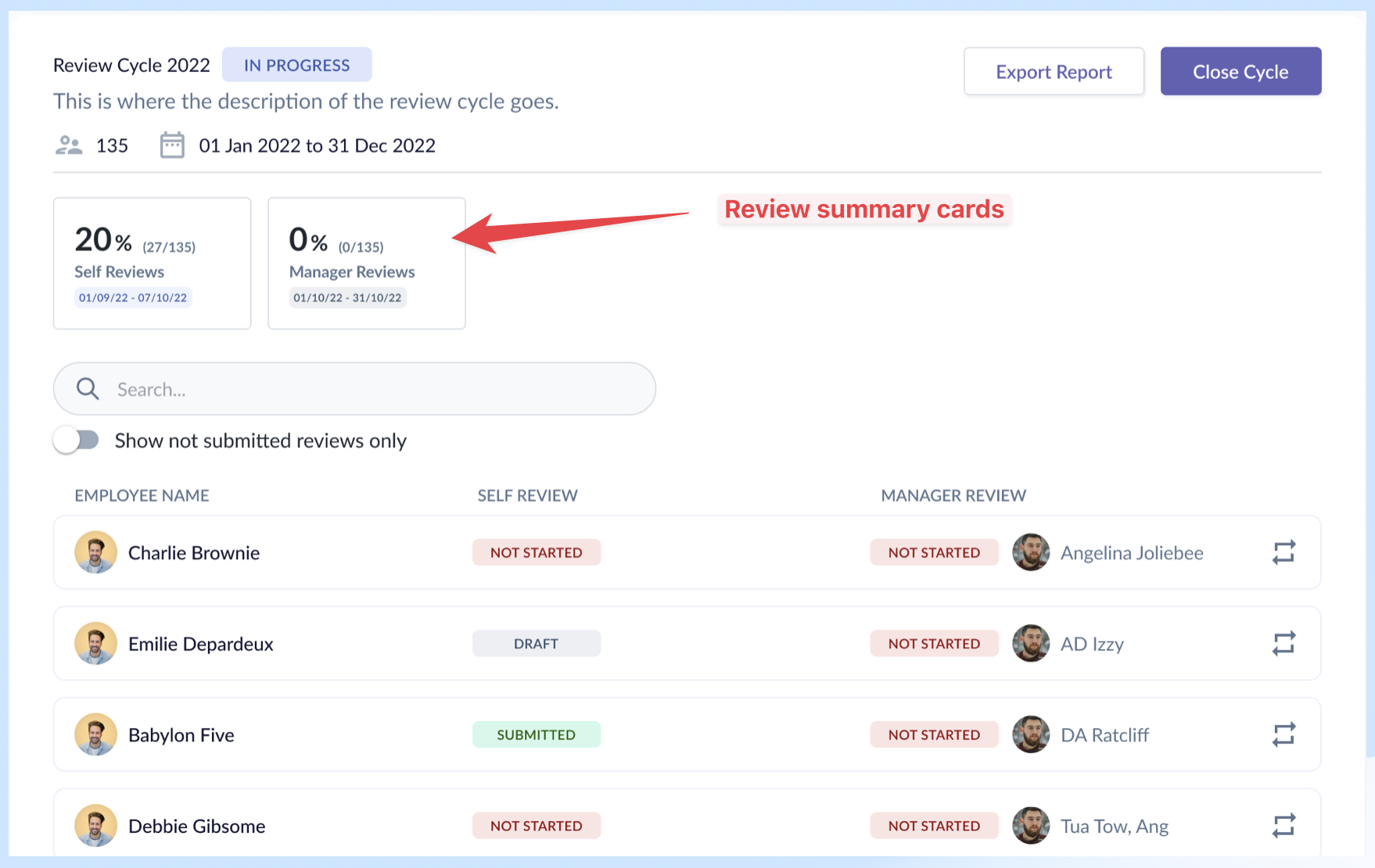 Variants of the right-side nested component